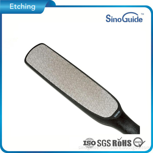 Precision Metal Parts Part Photo Etch Etched Foot File Skincare Pedicure Spa